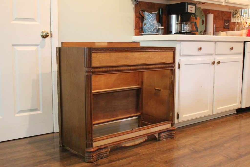 Life Full and Frugal/Antique Dresser Coffee Bar