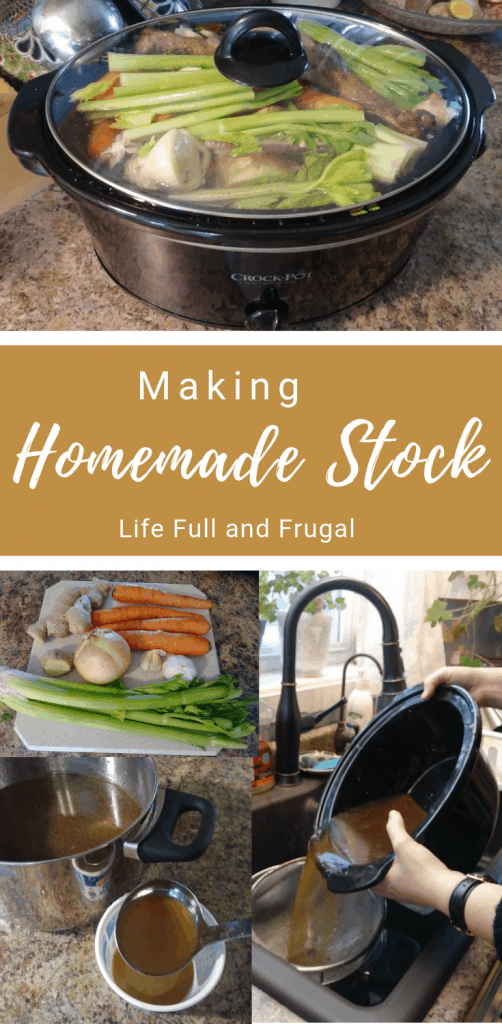 Making Homemade Stock Life full and Frugal