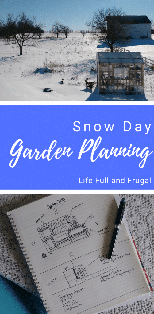 Snow day garden planning