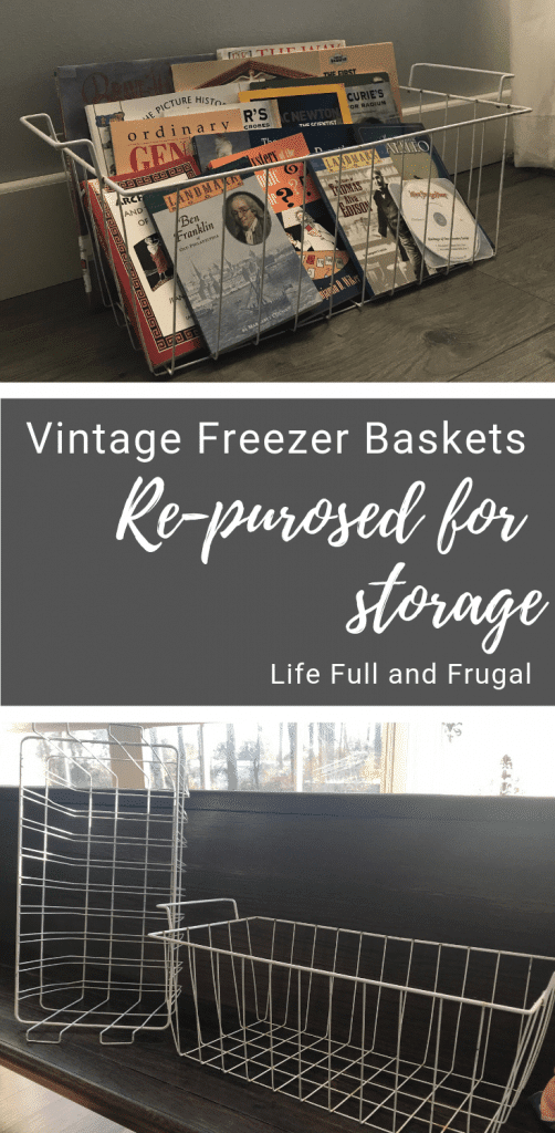 Vintage Freezer Baskets/Life Full and Frugal
