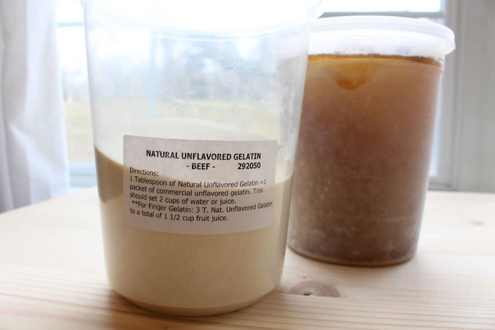 A Frugal Approach to Holistic Healthcare Life Full and Frugal beef gelatin homemade bone broth stock