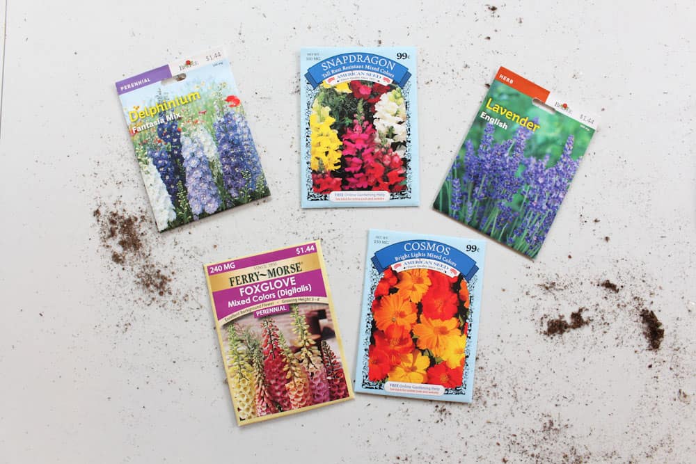 simple steps to starting seeds indoors life full and frugal seed packs