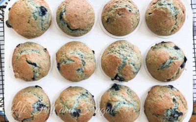 The BEST Blueberry Muffins