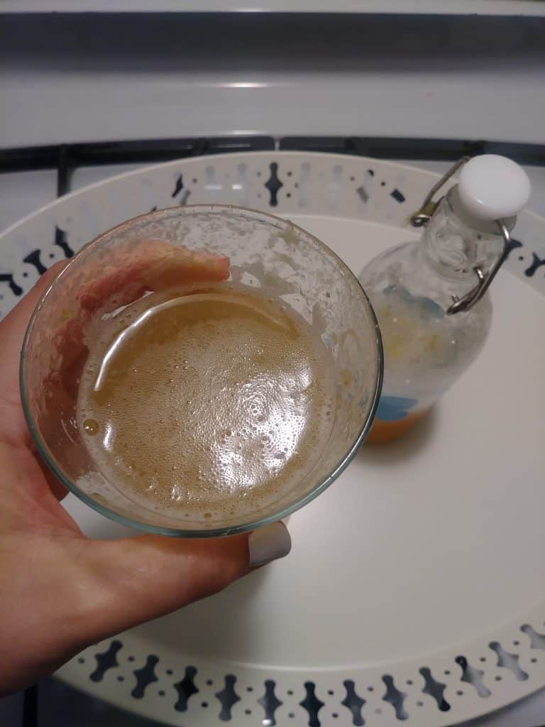 glass of water kefir soda life full and frugal
