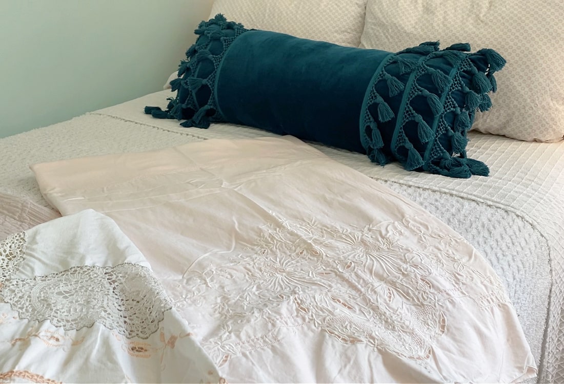 antique linen summer duvet - First Monday Trade Days Haul - Life full and Frugal
