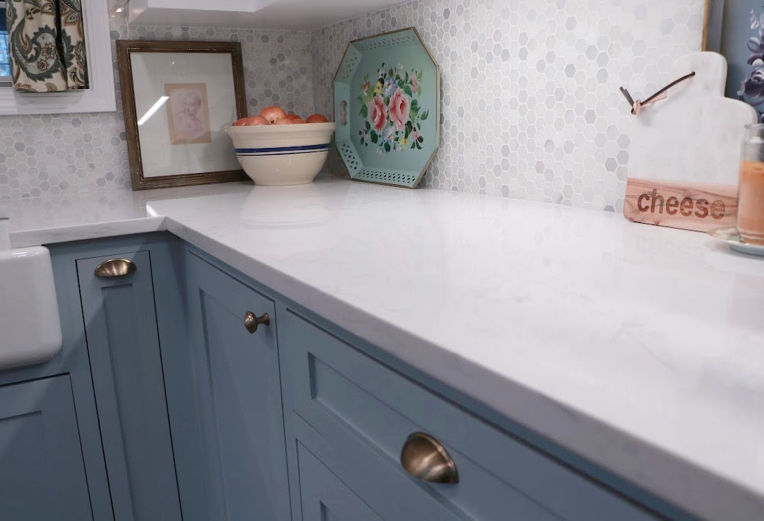 quartz countertop kitchen remodel life full and frugal