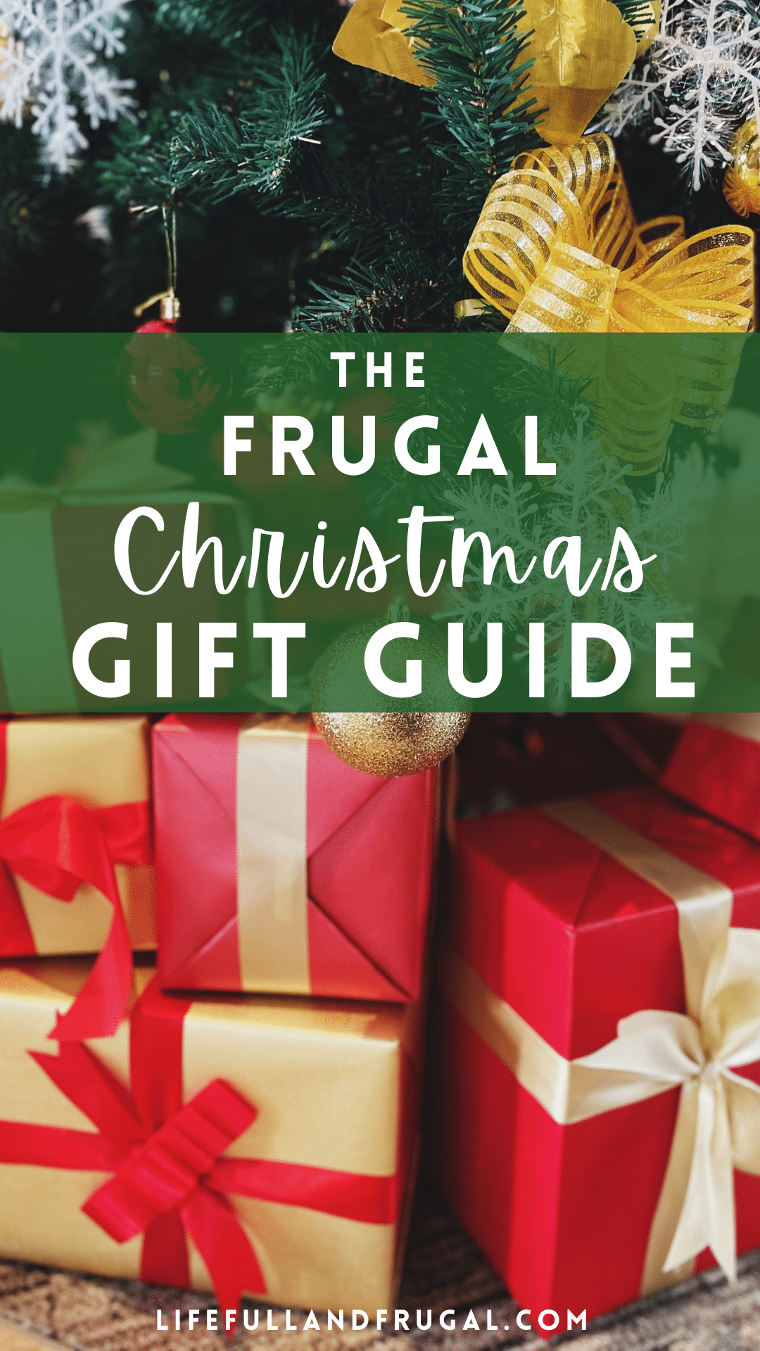 frugal Christmas gift guide pin life full and frugal