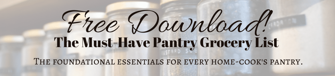 Free Must have pantry grocery list life full and frugal