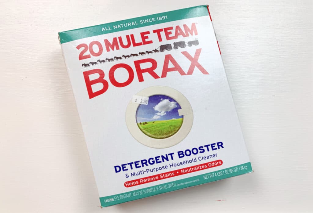 a box of Borax