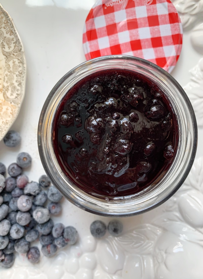 homemade blueberry plum jam life full and frugal