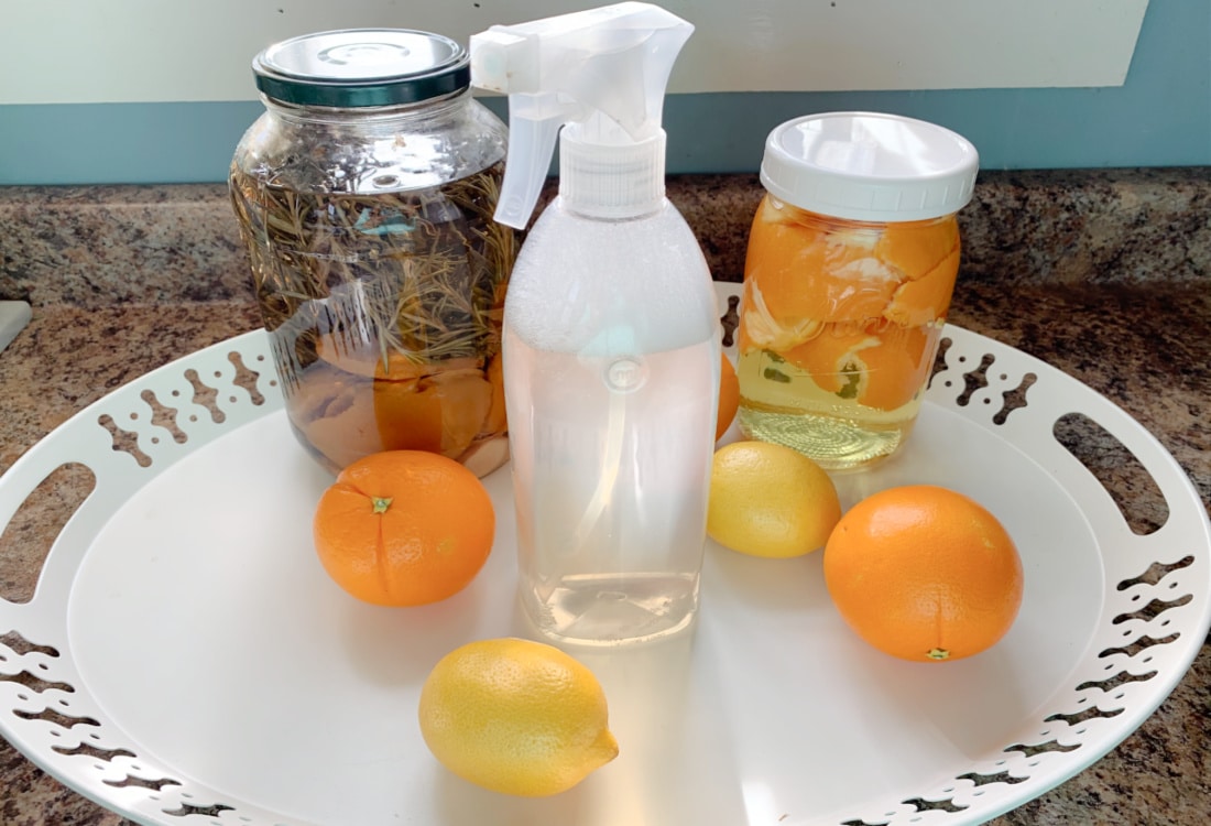 frugal diy citrus peel vinegar cleaner hero life full and frugal