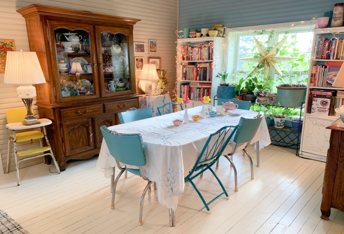 creating hygge in springtime dining room life full and frugal